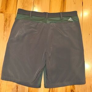 Adidas Men's Athletic Shorts in Gray and Green